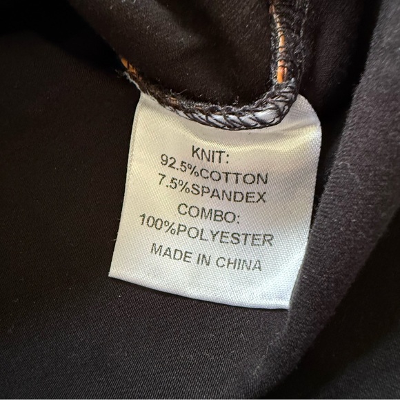 AZI New York Black Top L Sequin Beaded Embroidered Glam Party Evening Maximalist - Picture 6 of 8